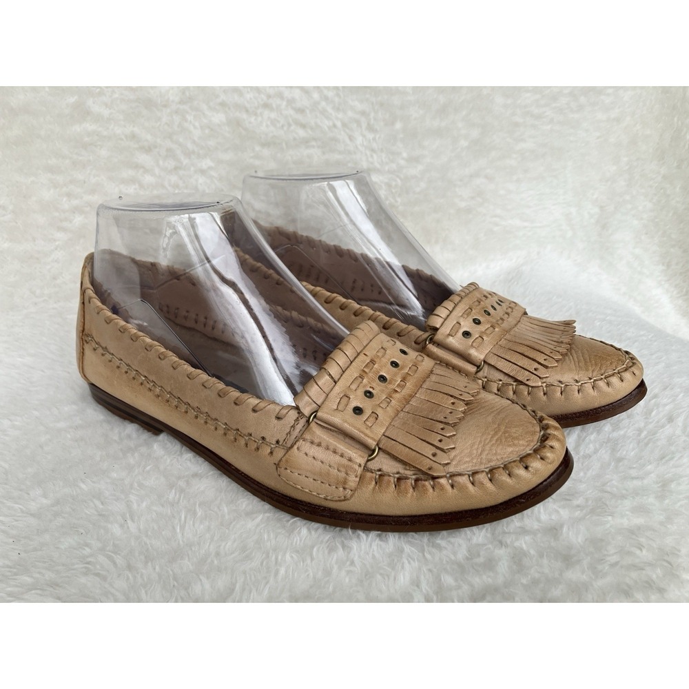Corsina Leather Tasseled Loafer Women's Sz 7 M